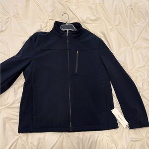 Calvin Klein Dark Blue Jacket with Logo